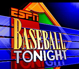 ESPN Baseball Tonight Title Screen